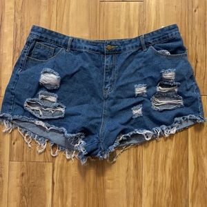 SHEIN size 3x (16/18) shorts